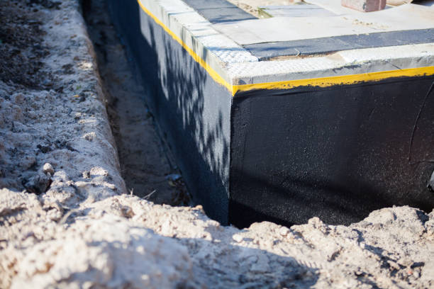 Residential Wet Basement Repair installation at a Templeton, IN home by SJ Waterproofing Pros